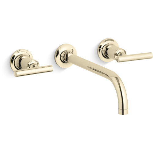 K-T14414-3-CP,BGD,SN Kohler Purist® Wall Mounted Bathroom Faucet ...